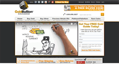 Desktop Screenshot of goldbullionexchange.com
